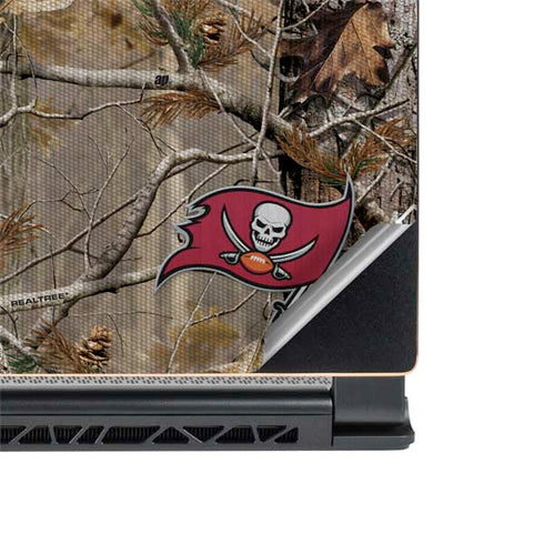 NFL Tampa Bay Buccaneers Realtree AP Camo MSI GS65 Stealth Laptop Skin