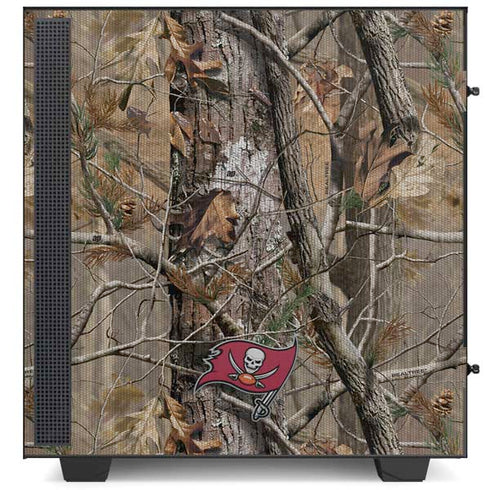 NFL Tampa Bay Buccaneers Realtree AP Camo NZXT H510 Compact ATX Mid-Tower Case Skin