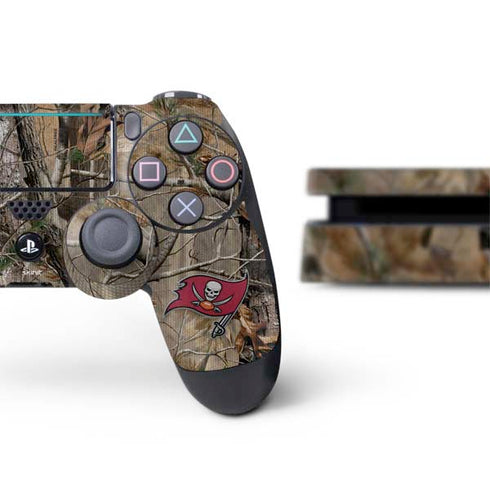 NFL Tampa Bay Buccaneers Realtree AP Camo PS4 Slim Bundle Skin