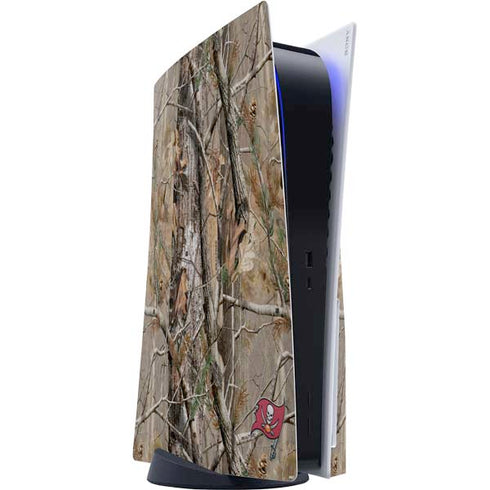 NFL Tampa Bay Buccaneers Realtree AP Camo PS5 Console Skin