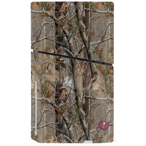 NFL Tampa Bay Buccaneers Realtree AP Camo PS5 Slim Disk Bundle Skin