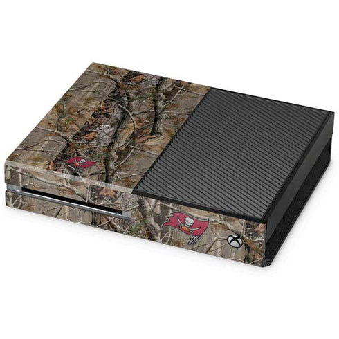 NFL Tampa Bay Buccaneers Realtree AP Camo Xbox One Console Skin