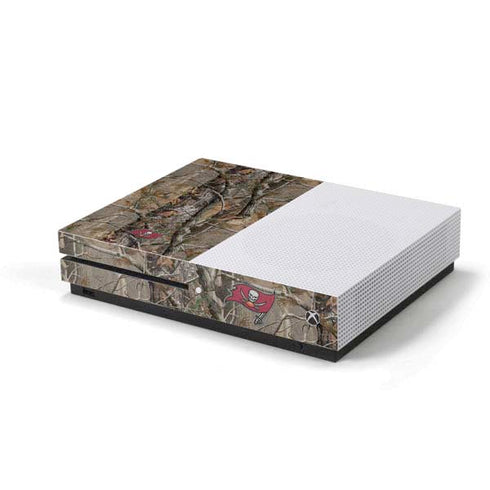 NFL Tampa Bay Buccaneers Realtree AP Camo Xbox One S Console Skin