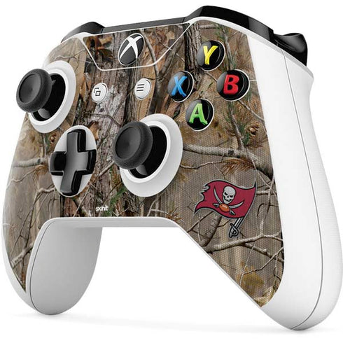 NFL Tampa Bay Buccaneers Realtree AP Camo Xbox One S Controller Skin