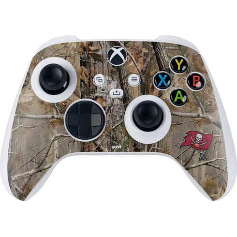 NFL Tampa Bay Buccaneers Realtree AP Camo Xbox Series S Controller Skin