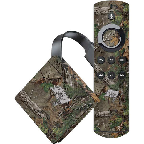 NFL Tampa Bay Buccaneers Realtree Xtra Green Camo Amazon Fire TV Skin