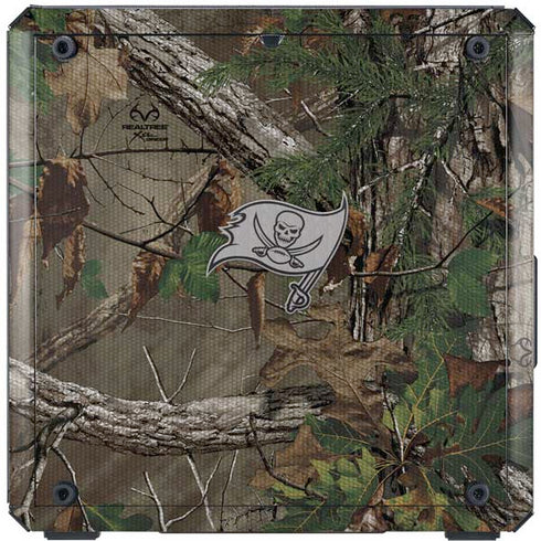 NFL Tampa Bay Buccaneers Realtree Xtra Green Camo Cooler Master MasterBox Q300L Mini Tower Skin