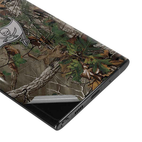 NFL Tampa Bay Buccaneers Realtree Xtra Green Camo Galaxy Note 10 Plus Skin