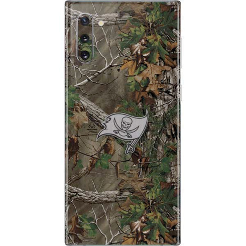 NFL Tampa Bay Buccaneers Realtree Xtra Green Camo Galaxy Note 10 Skin