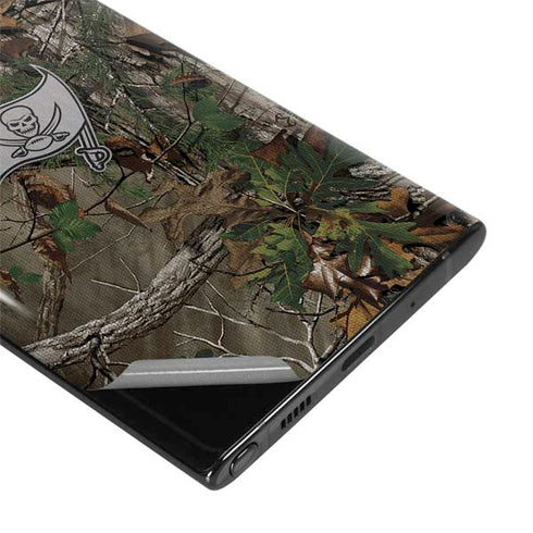 NFL Tampa Bay Buccaneers Realtree Xtra Green Camo Galaxy Note 10 Skin