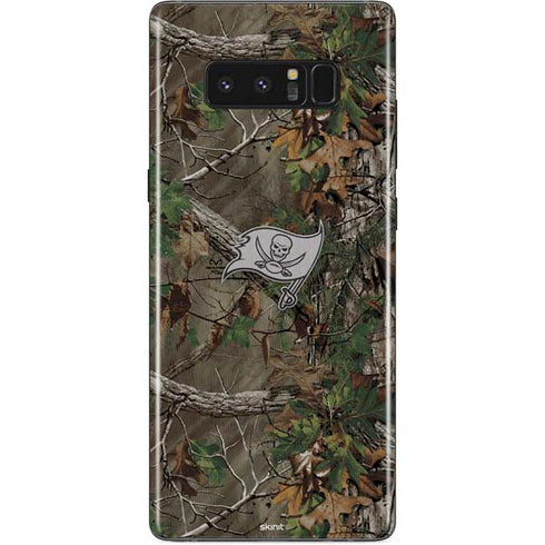 NFL Tampa Bay Buccaneers Realtree Xtra Green Camo Galaxy Note 8 Skin