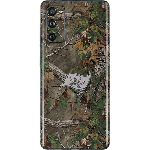 NFL Tampa Bay Buccaneers Realtree Xtra Green Camo Galaxy S20 Fan Edition Skin