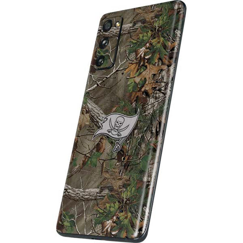 NFL Tampa Bay Buccaneers Realtree Xtra Green Camo Galaxy S20 Fan Edition Skin