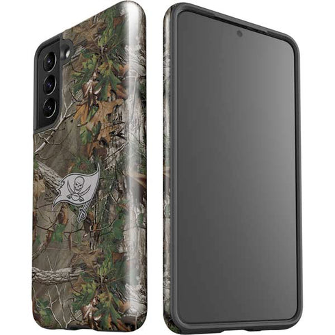 NFL Tampa Bay Buccaneers Realtree Xtra Green Camo Galaxy S21 5G Pro Case