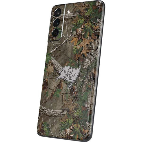 NFL Tampa Bay Buccaneers Realtree Xtra Green Camo Galaxy S21 Plus 5G Skin
