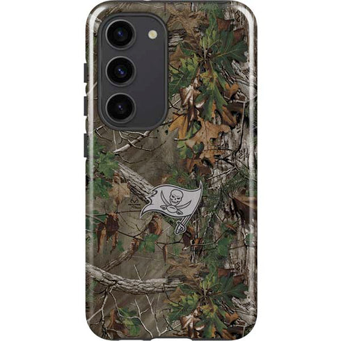 NFL Tampa Bay Buccaneers Realtree Xtra Green Camo Galaxy S23 Pro Case