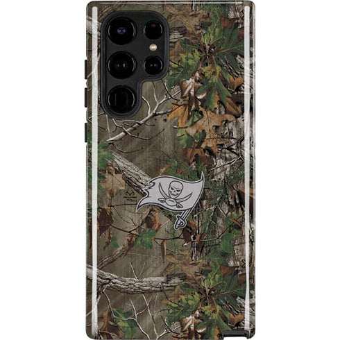 NFL Tampa Bay Buccaneers Realtree Xtra Green Camo Galaxy S24 Ultra Impact Case