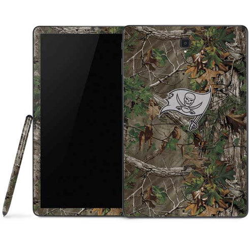 NFL Tampa Bay Buccaneers Realtree Xtra Green Camo Samsung Galaxy Tab Skin