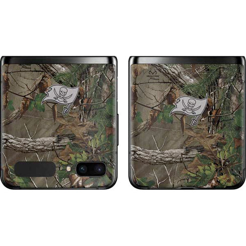 NFL Tampa Bay Buccaneers Realtree Xtra Green Camo Galaxy Z Flip Skin