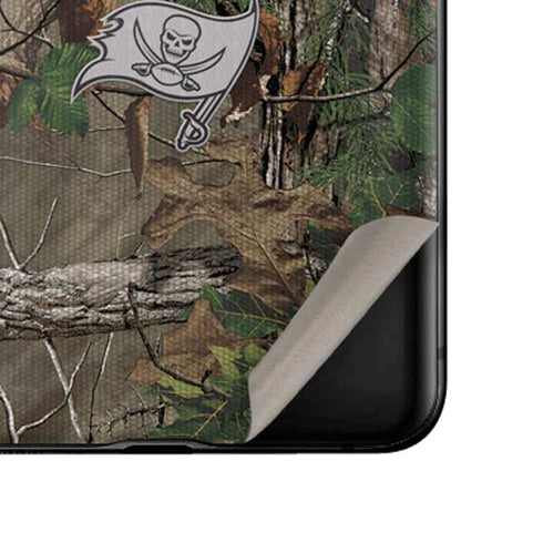 NFL Tampa Bay Buccaneers Realtree Xtra Green Camo Galaxy Z Flip Skin