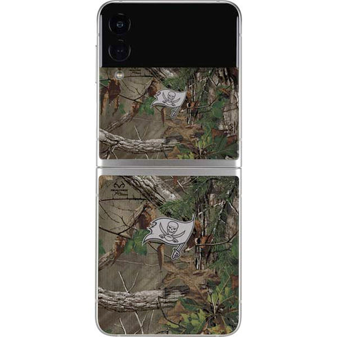NFL Tampa Bay Buccaneers Realtree Xtra Green Camo Galaxy Z Flip4 5G Skin