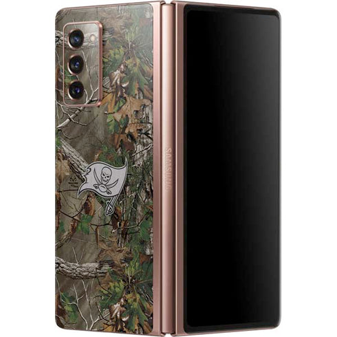 NFL Tampa Bay Buccaneers Realtree Xtra Green Camo Galaxy Z Fold2 5G Skin