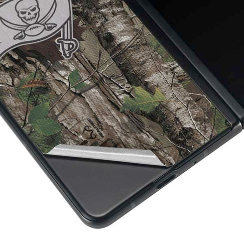 NFL Tampa Bay Buccaneers Realtree Xtra Green Camo Galaxy Z Fold3 5G Skin