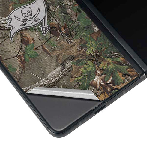 NFL Tampa Bay Buccaneers Realtree Xtra Green Camo Galaxy Z Fold4 5G Skin