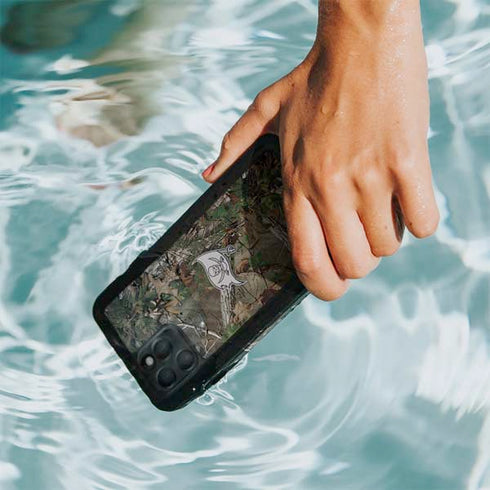 NFL Tampa Bay Buccaneers Realtree Xtra Green Camo iPhone 11 Pro Max Waterproof Case