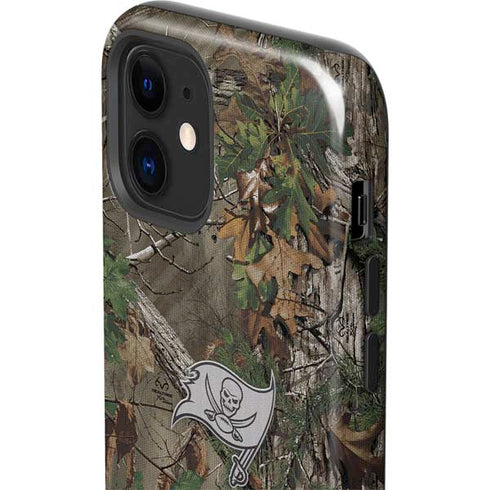NFL Tampa Bay Buccaneers Realtree Xtra Green Camo iPhone 12 Impact Case