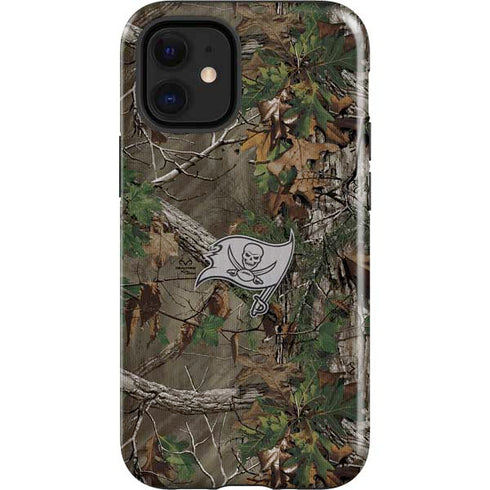 NFL Tampa Bay Buccaneers Realtree Xtra Green Camo iPhone 12 Mini Impact Case