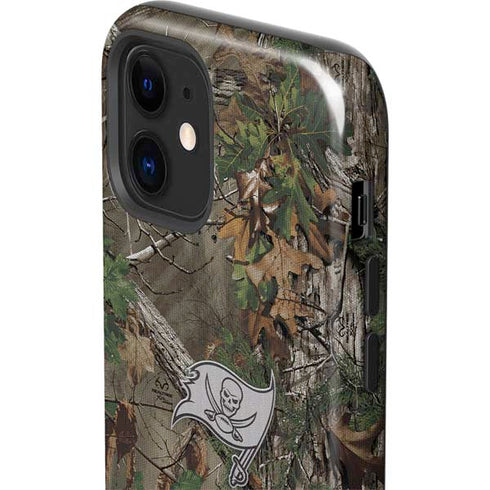 NFL Tampa Bay Buccaneers Realtree Xtra Green Camo iPhone 12 Mini Impact Case