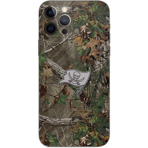 NFL Tampa Bay Buccaneers Realtree Xtra Green Camo iPhone 12 Pro Skin