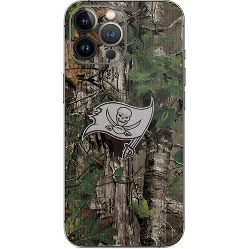 NFL Tampa Bay Buccaneers Realtree Xtra Green Camo iPhone 13 Pro Max Skin
