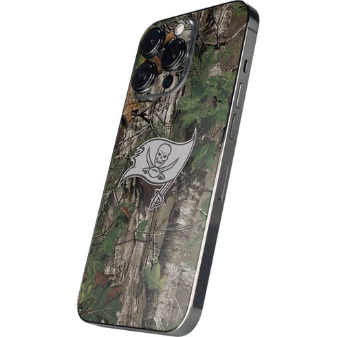 NFL Tampa Bay Buccaneers Realtree Xtra Green Camo iPhone 13 Pro Skin