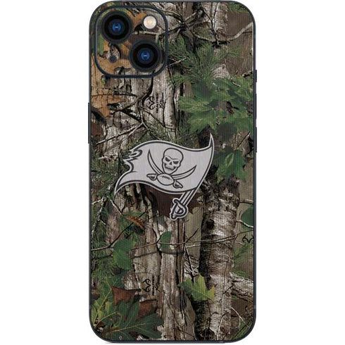 NFL Tampa Bay Buccaneers Realtree Xtra Green Camo iPhone 13 Skin