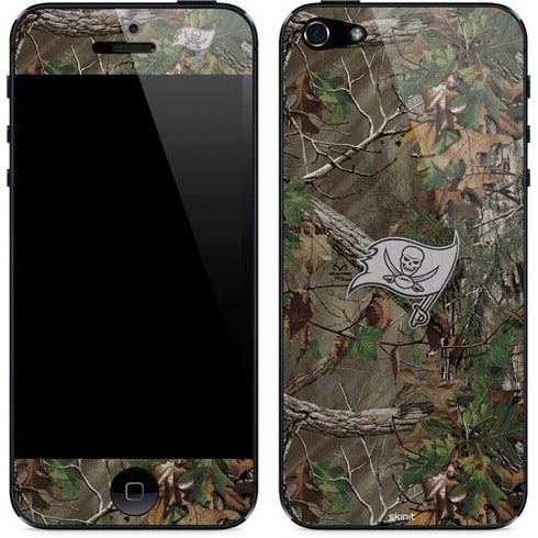 NFL Tampa Bay Buccaneers Realtree Xtra Green Camo iPhone 5/5s/5SE Skin