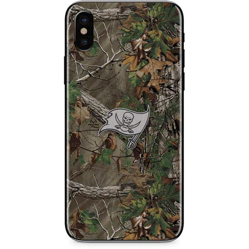 NFL Tampa Bay Buccaneers Realtree Xtra Green Camo iPhone XS Max Skin