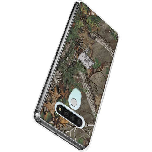 NFL Tampa Bay Buccaneers Realtree Xtra Green Camo LG Stylo 6 Clear Case