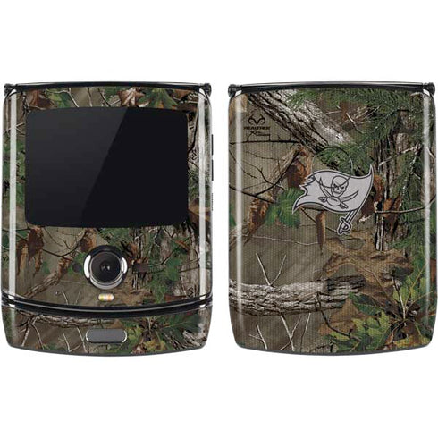 NFL Tampa Bay Buccaneers Realtree Xtra Green Camo Motorola RAZR Skin