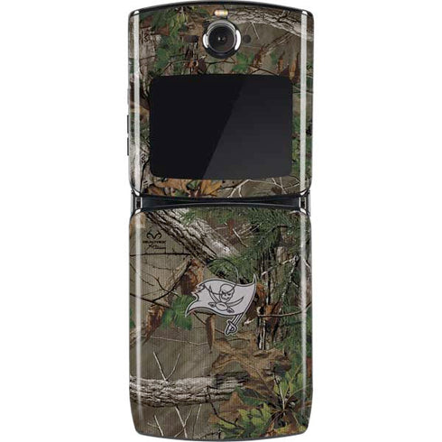 NFL Tampa Bay Buccaneers Realtree Xtra Green Camo Motorola RAZR Skin