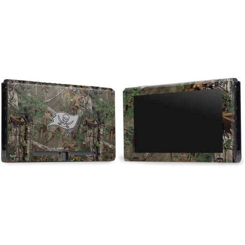 NFL Tampa Bay Buccaneers Realtree Xtra Green Camo Nintendo Switch Bundle Skin