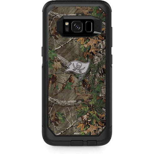 NFL Tampa Bay Buccaneers Realtree Xtra Green Camo Otterbox Commuter Galaxy Skin