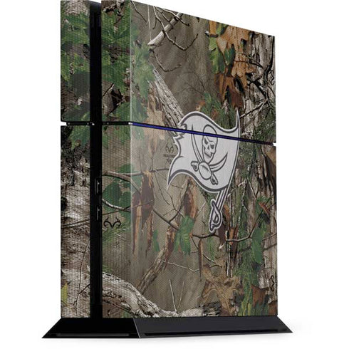NFL Tampa Bay Buccaneers Realtree Xtra Green Camo PS4 Console Skin