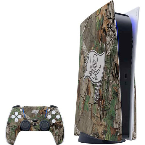 NFL Tampa Bay Buccaneers Realtree Xtra Green Camo PS5 Bundle Skin