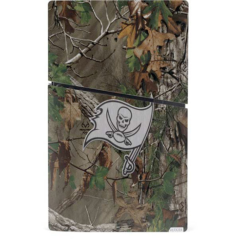 NFL Tampa Bay Buccaneers Realtree Xtra Green Camo PS5 Slim Digital Edition Bundle Skin