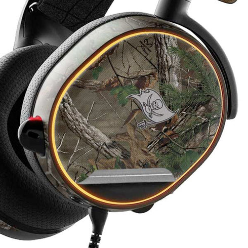 NFL Tampa Bay Buccaneers Realtree Xtra Green Camo SteelSeries Arctis 5 Skin