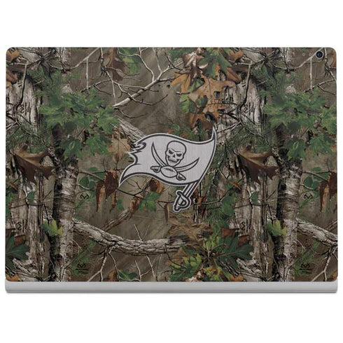 NFL Tampa Bay Buccaneers Realtree Xtra Green Camo Surface Book 2 15in Skin