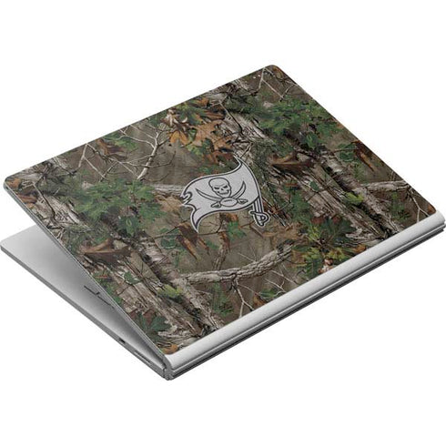 NFL Tampa Bay Buccaneers Realtree Xtra Green Camo Surface Book Skin