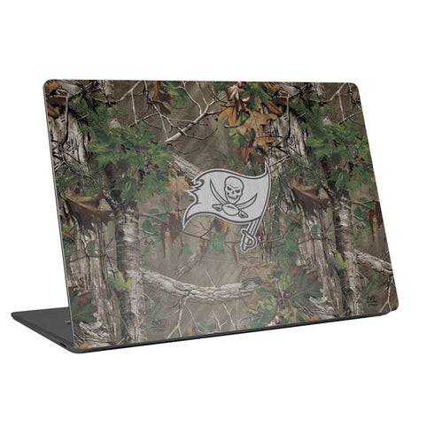 NFL Tampa Bay Buccaneers Realtree Xtra Green Camo Universal Laptop 15in (12.2 x 8.8in) Skin